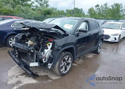 2019 Jeep Compass Limited 4X4 from USA, damaged, VIN 3C4NJDCB8KT679433
